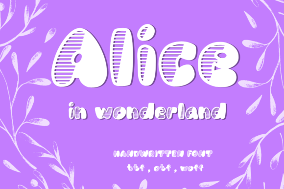Alice Font for Trendy Branding and Creative Designs