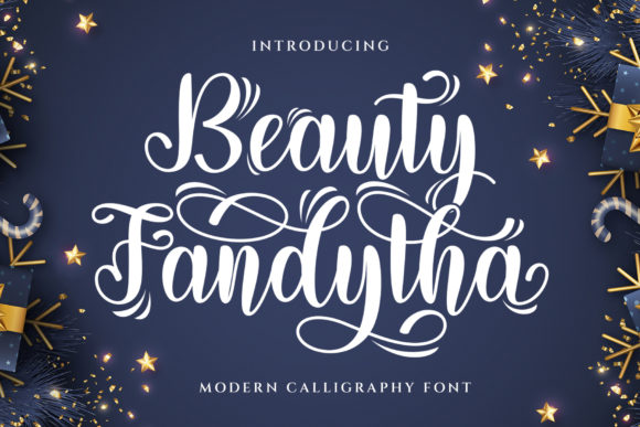Beauty Fandytha Font for Romantic and Stylized Creations