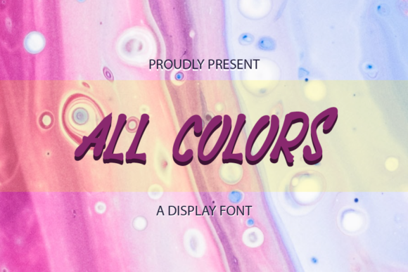 Boost Your Campaigns with the All Colors Display Font