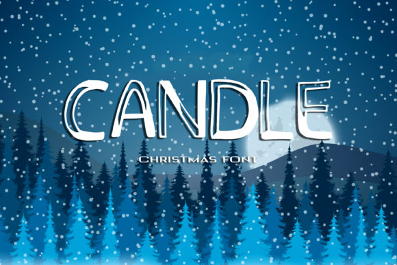 Candle Typeface: Bold Display Fonts for Handmade Branding