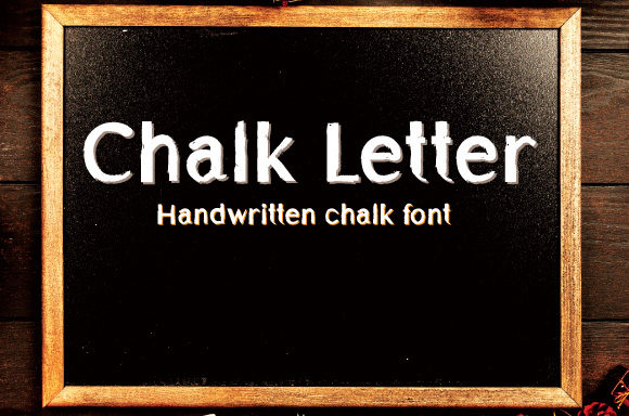 Chalk Letter Font for Bold Branding and Creative Design
