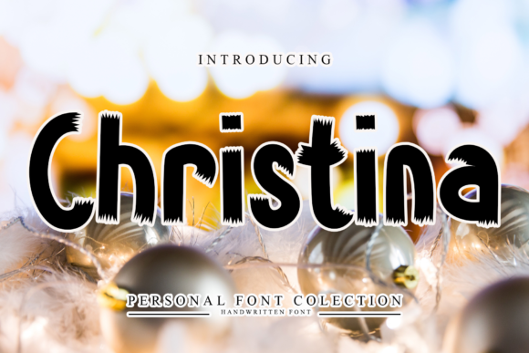 Christina Font: A Bold Display Typeface for Marketers and Designers