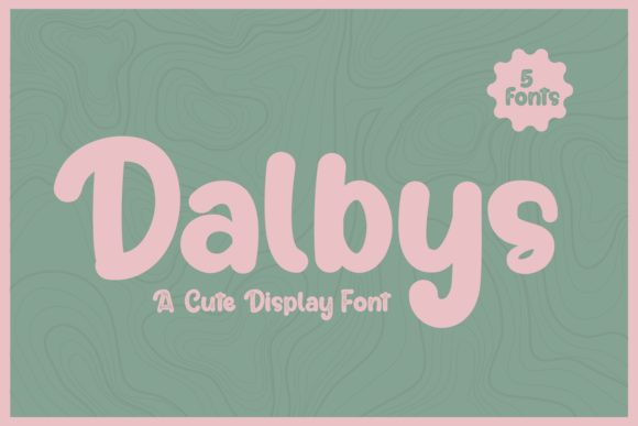Dalbys: A Joyful Display Typeface for Editorial Design