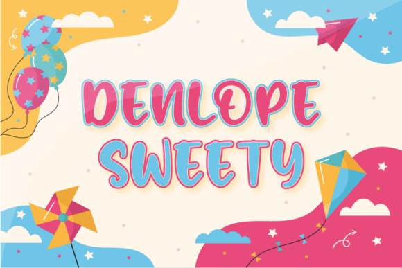 Denlope Sweety Font for Memorable Branding and Creative Designs