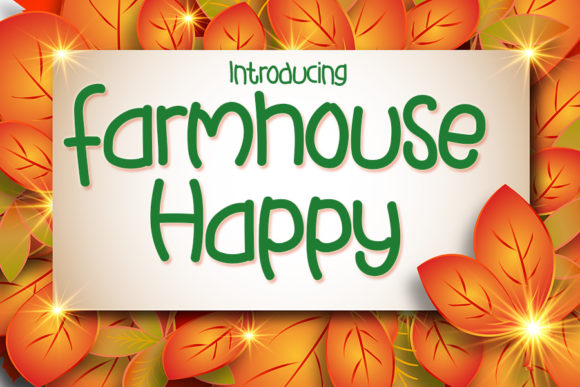 Farmhouse Happy Font for Memorable Branding and Creative Designs
