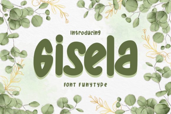 Gisela Font for Small Business Branding and Display Design