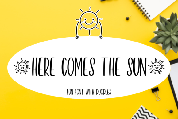 Here Comes the Sun Font for Professional Branding and Marketing