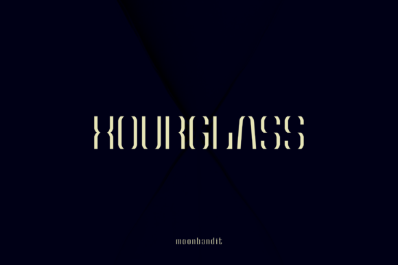Hourglass Font: Modern Display Typography for Stronger Brand Impact