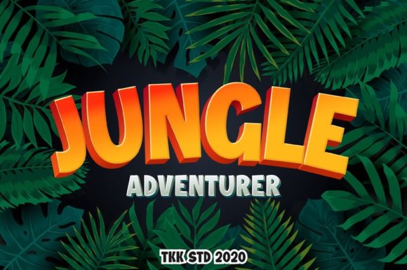 Jungle Adventurer Font for Bold Web Design Projects