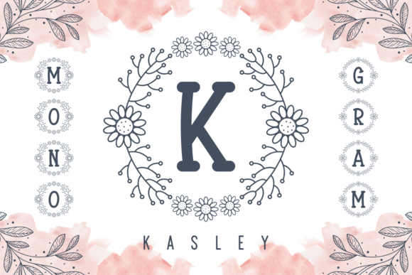 Kasley Display Font for Creative Product Makers