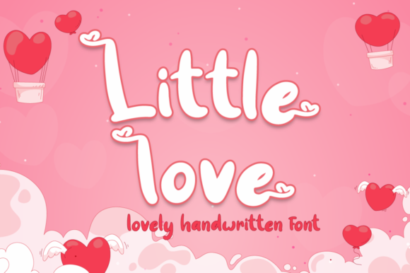 Little Love: A Display Font for Romantic Editorial Design