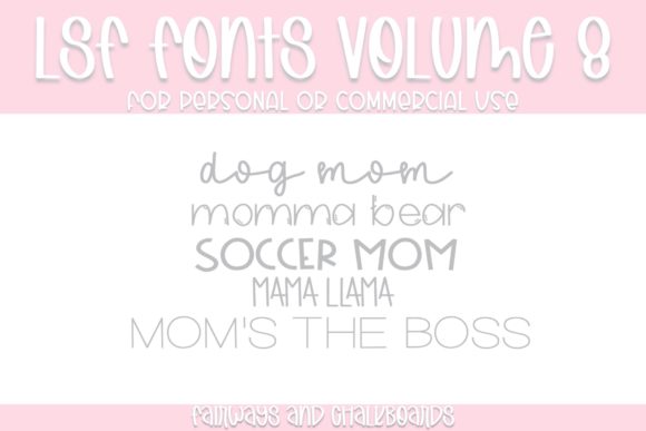 LSF Volume 8 Fonts for Impactful Branding and Marketing