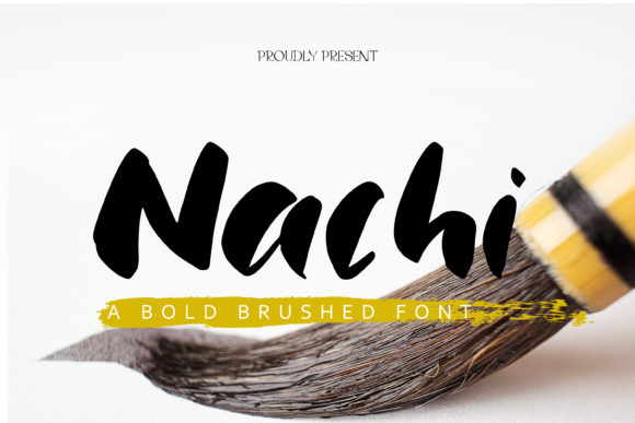 Nachi Display Font for Creative Branding Projects