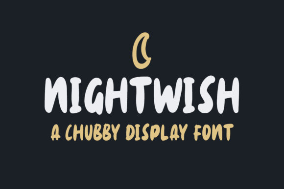 Nightwish Font: A Playful Display Typeface for Branding and More