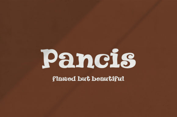 Pancis Display Font for Creative Branding Projects