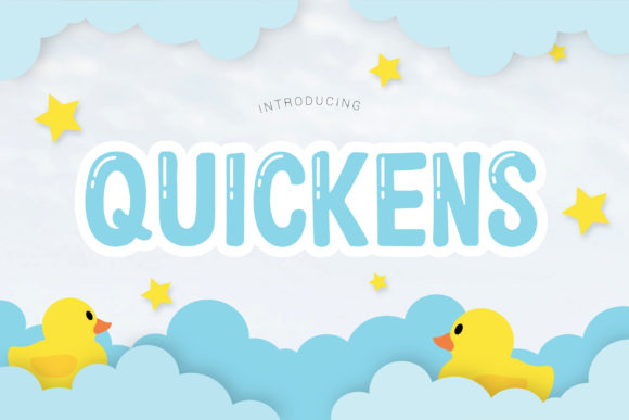 Quickens Font: A Playful Way to Elevate Your Brand