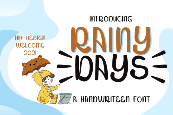 Rainy Days Font for Memorable Branding and Creative Designs
