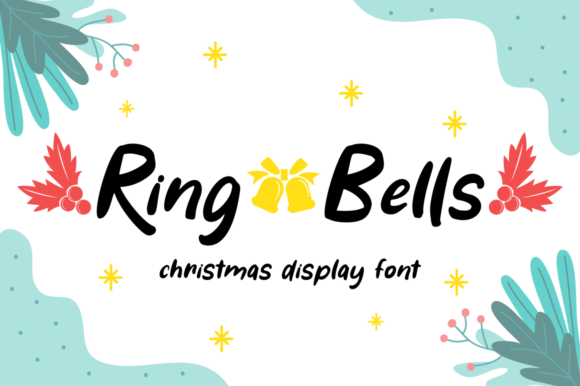 Ring Bells Font Adds Festive Charm to Holiday Designs