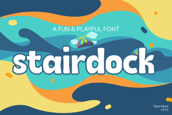 Stairdock: A Fun Display Font for Modern Web Design