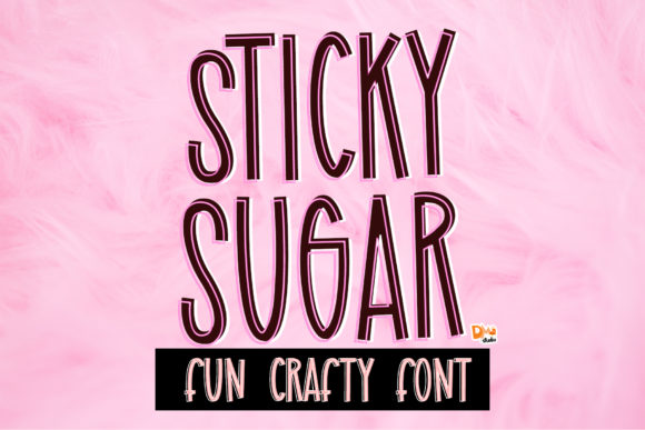 Sticky Sugar Font for Creative Branding Projects