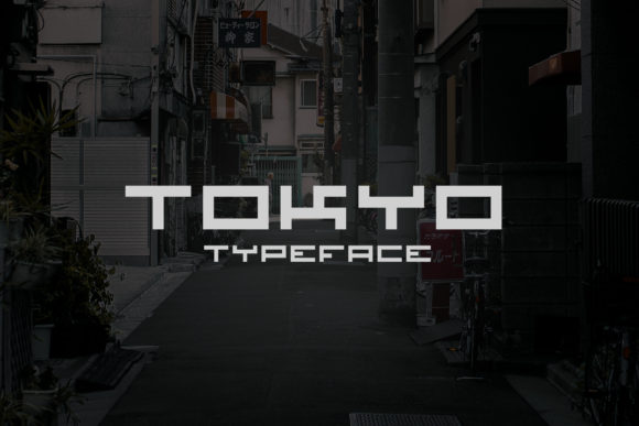 Tokyo Font for Creative Design Projects